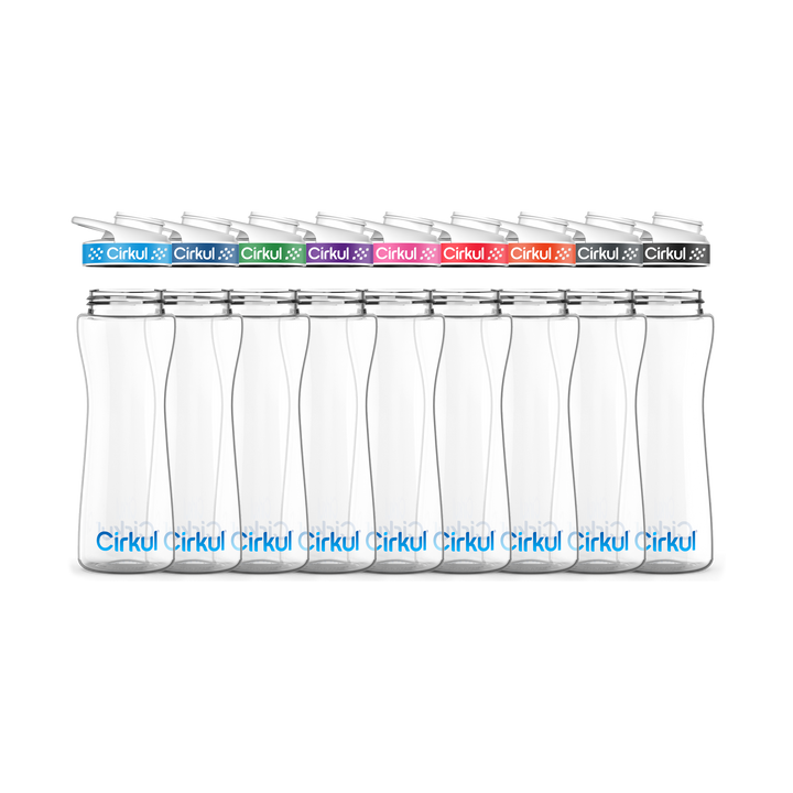 22oz. Plastic Bottle & Comfort Grip Lid B1